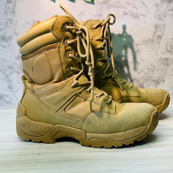 NORTIV 8 Men\'s TacticalWork Boots Desert Brown Mens Size 6.5 main image 4